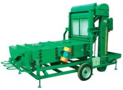 Work Process of Small Scale Grain Cleaning Machine