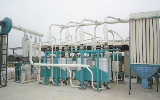 complete sets of maize milling machine