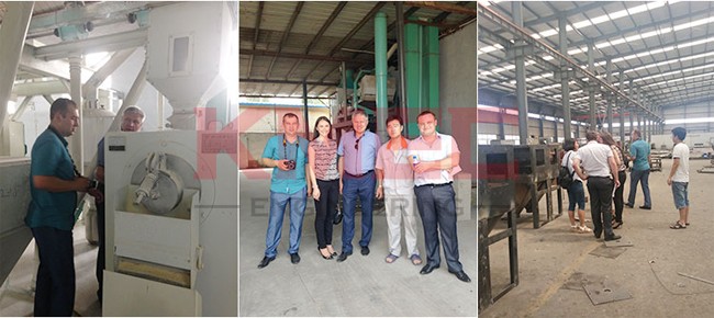 
	Ukraine Client Visit Maize Flour and Grits Mill Factory